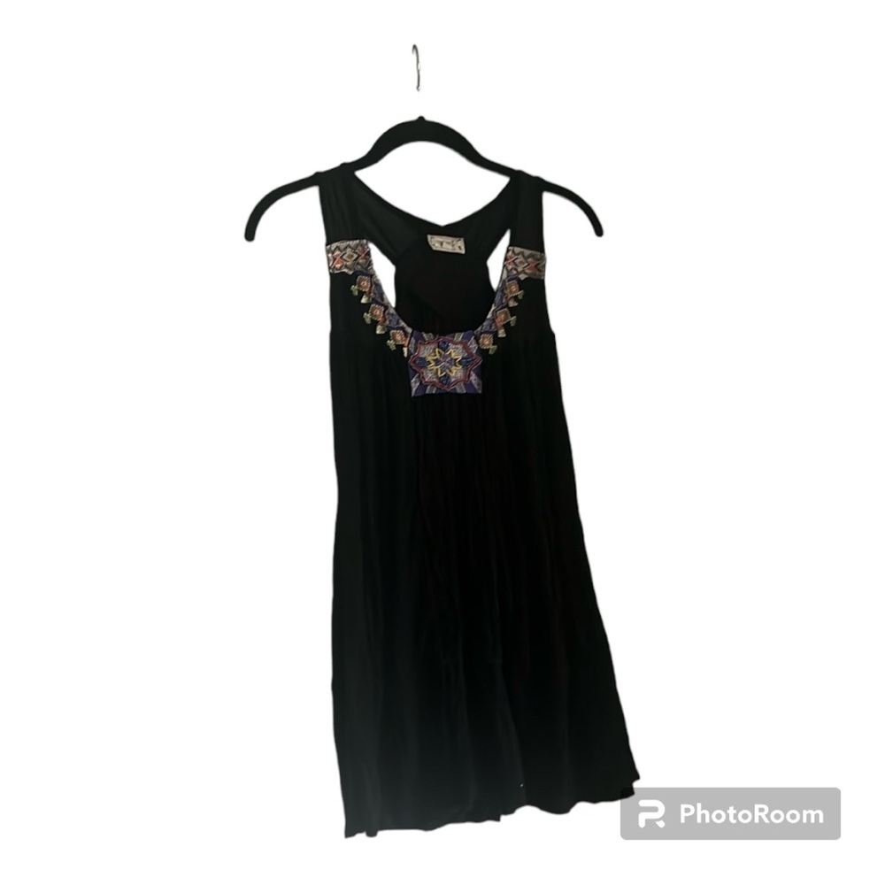 Miss Mee black beaded tunic